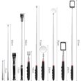 thumbnail image 1 of 5 PCS Telescopic Magnetic Pickup Grip Tool with LED, Including 15lb / 1lb Pickup Tool / Round / Square Inspection Mirror / 360 ° Swivel Telescopic Handle, 4 Batteries (Five kit), 1 of 5