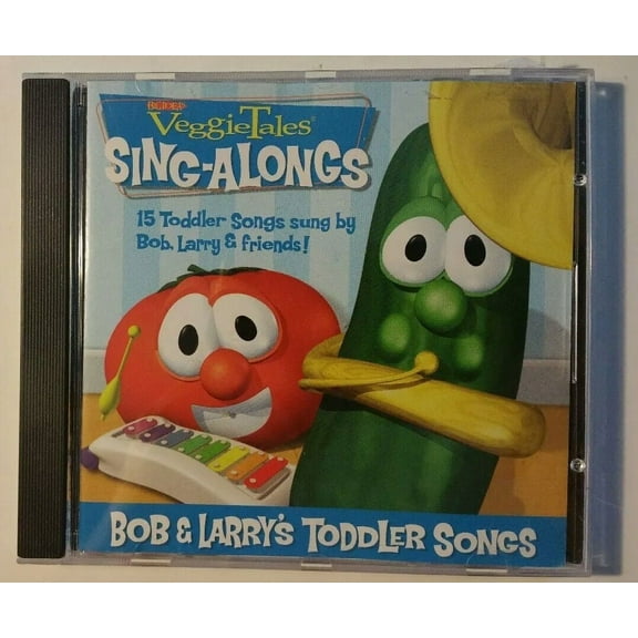 Bob and Larry's Toddler Songs by VeggieTales CD bible stories