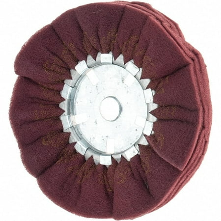 

Value Collection 12 Diam x 6 Thick Medium Mounted Polishing Wheel 2 Ply Medium Grade 1-1/4 Shank Diam