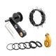 thumbnail image 3 of Tensor de la cadena de bicicletas Ajuste de cadena Convertidor Accesorios de ciclismo Reemplazo de de portátil con espaciadores, 3 of 8