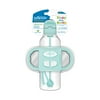 Dr. Brown's Milestones Sippy Straw Bottle with Silicone Handles - Green - 8oz