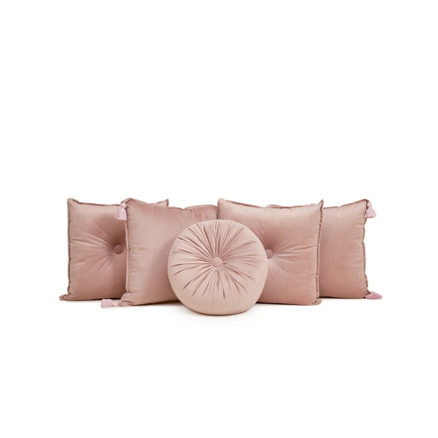 Set de Cojines Decorativos Antonela Set Rosa 4
