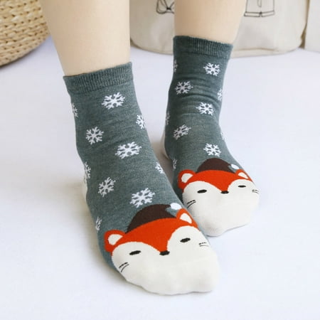 

4 pairs * Christmas Women Casual Socks Cute Unisex Socks crazy socks for girls