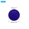 thumbnail image 2 of 15mm Silicone Beads, 60PCS Silicone Beads Bulk Spacer Beads Focal for Pens Keychain Bracelets, Dark Blue, 2 of 6