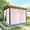 Light Pink White, variant on Bedliving Modern Black White Striped Cabana Grommet Light Filtering Outdoor Curtains, 54"x84" (2 Panels)