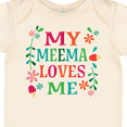 thumbnail image 4 of Inktastic My Meema Loves Me Girls Girls Baby Bodysuit, 4 of 5