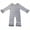Gray, variant on IBTOM CASTLE Newborn Infant Toddler Baby Boys Girls Icing Ruffle Romper Jumpsuit Pants Bodysuit Long Sleeve Pajama Nightwear Birthday Clothes Playwear 3-6 Months Red
