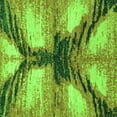 thumbnail image 1 of Ahgly Company Indoor Square Abstract Green Modern Area Rugs, 4' Square, 1 of 4