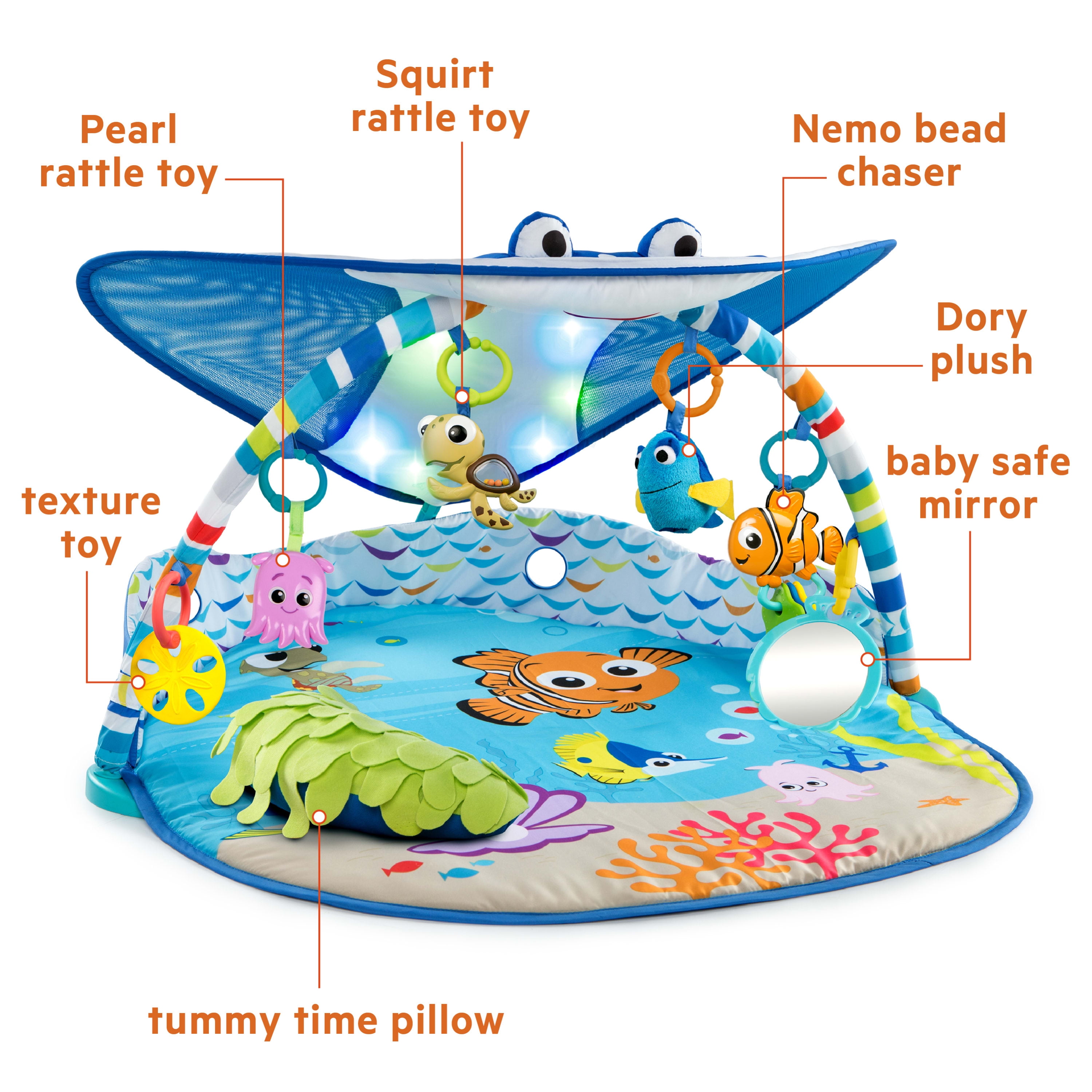 Pot bébé toilettes musical Nemo bleu DISNEY BABY