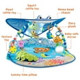 Disney Baby Finding Nemo Mr. Ray Baby Activity Gym & Tummy Time Play Mat by Bright Starts