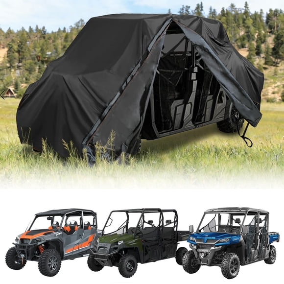 Funda UTV QYMOTO de 4 a 6 plazas a prueba de viento e impermeable para Polaris
