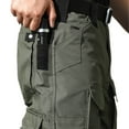 thumbnail image 5 of Mens Athletic Pants, Tactical Pants for Men Stretch Water Resistant Ripstop Cargo Pant Outdoor Hiking Fishing Gear with Multi Pockets 2025, 5 of 7