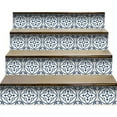 thumbnail image 5 of 4" X 4" Tulipa Blue and White Peel and Stick Removable Tiles, 5 of 9