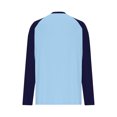 thumbnail image 5 of Womens T-Shirts Color Block Baseball Tee Long Sleeve Raglan Shirt with Round Neck, 5 of 7