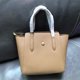 thumbnail image 2 of Bolsos compuestos clásicos para mujer, bolsos y carteras de diseñador de lujo, novedad de 2024, en PU, con patrón de lichi, con asa superior con botones, 2 of 5