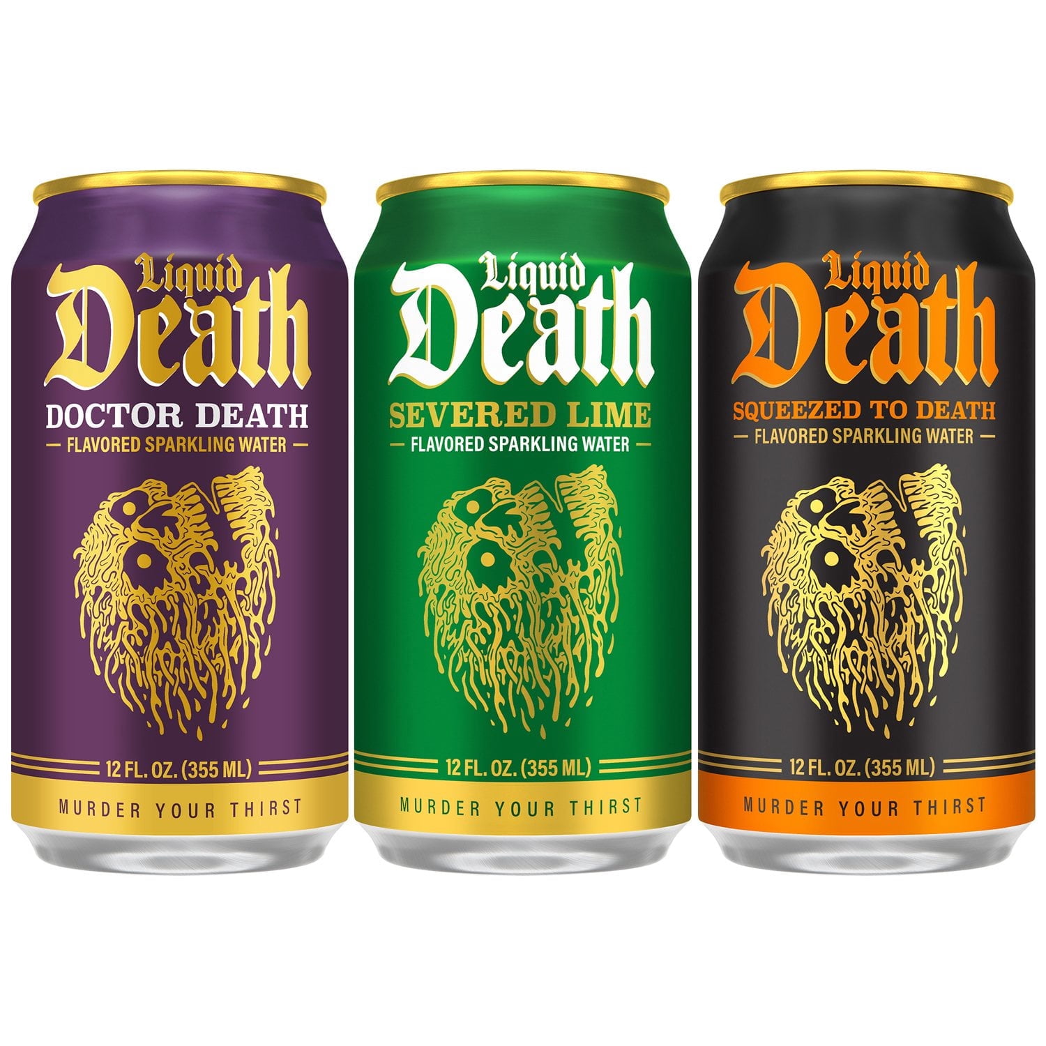 Liquid Death Soda Flavored Sparkling Water Variety Pack, 12 fl. oz., 18 pk.