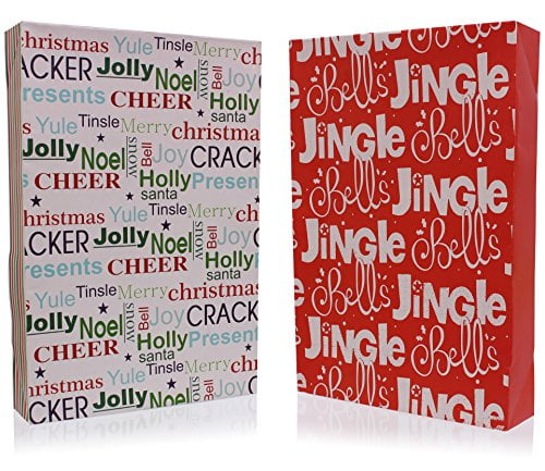 4PK Santa-Themed Gift Boxes w/ Lids Assortment of Christmas Boxes w