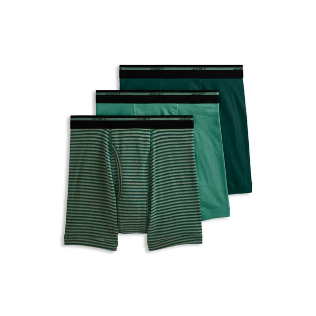Jockey Boxeur-Brief Classique Léger pour Hommes de 5 Po - Lot de 3