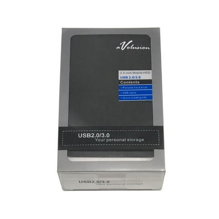 Disque dur externe PS4 portable Avolusion 750 Go USB 3.0 (PS4 pré