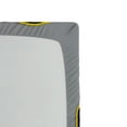 thumbnail image 3 of Ambesonne Space Fitted Sheet, Warning Alien Danger, Full Size, Black Yellow, 3 of 3
