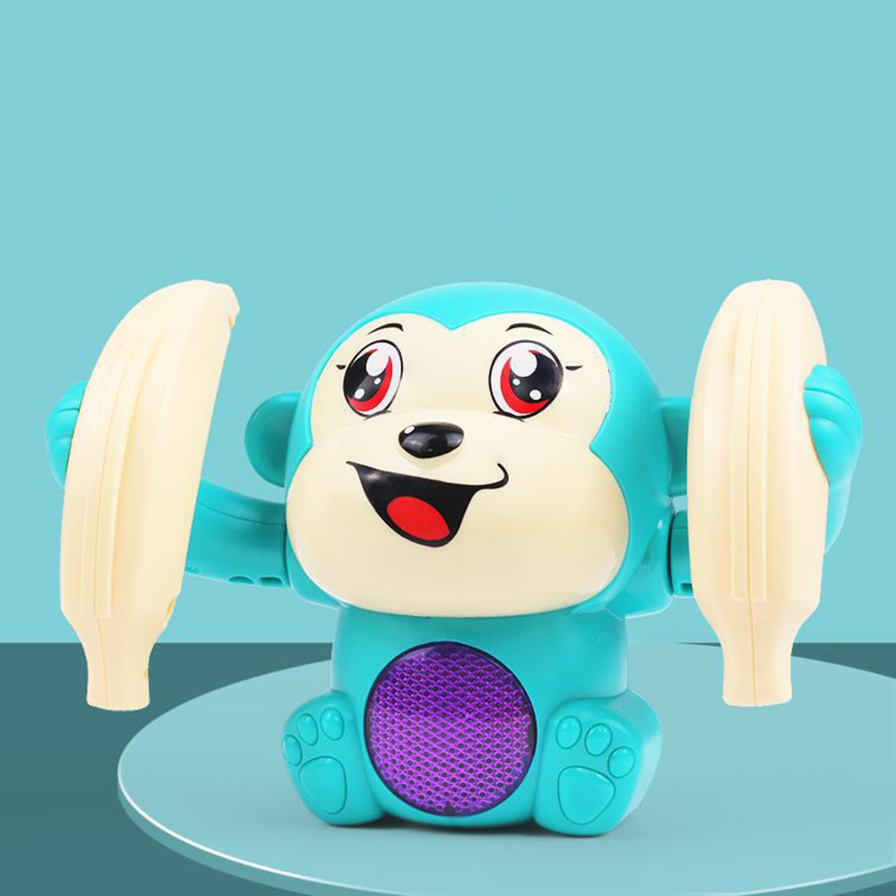 Journey Electric Tumbling Monkey Baby Toys with Light Music Educational Toy Musical Lighting