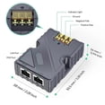 thumbnail image 5 of For Dishy Cable Adapter to RJ45 and 150W GigE Passive PoE Injector for V2 to PoE Injector, 5 of 5