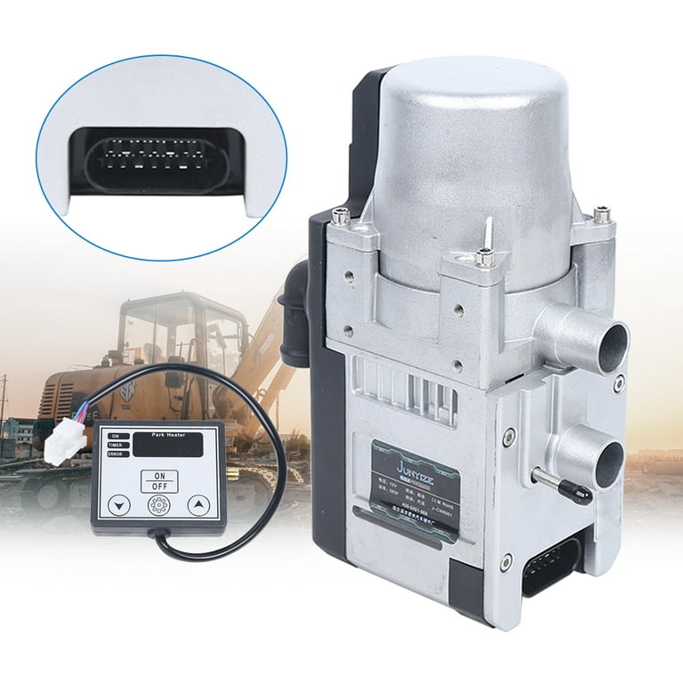 Anqidi 5KW 12V Remote Control Diesel Water Heater Water Heating Parking  Heater Kit for Van Boat Trucks Camper Trailer RV