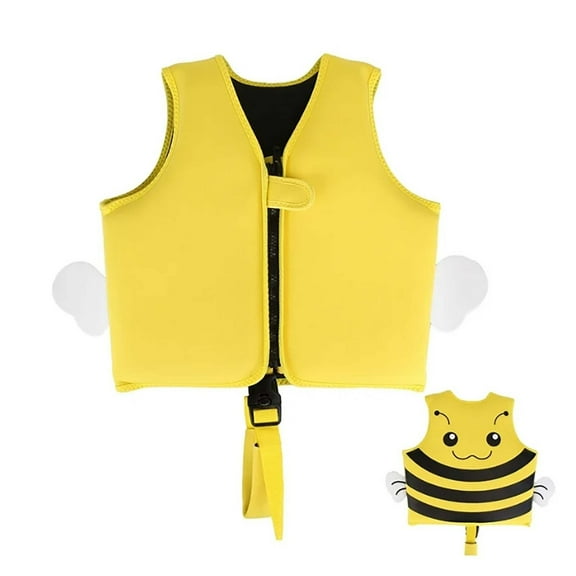 Kids Life Jacket 40-60 Lbs Adjustable Safety Strap Epe Foam Swim Vest Coast Guard Approved Life Vest Swim Float Jackets Swimwear Buoyancy Jacket for Pool & Beach