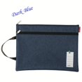 thumbnail image 4 of 1pc New Design Double Layer Zipper Oxford Fabric Simple Stylish Large Capacity Relaxed Pack A4 Document Bag Tote Business Office Organizer, 4 of 5