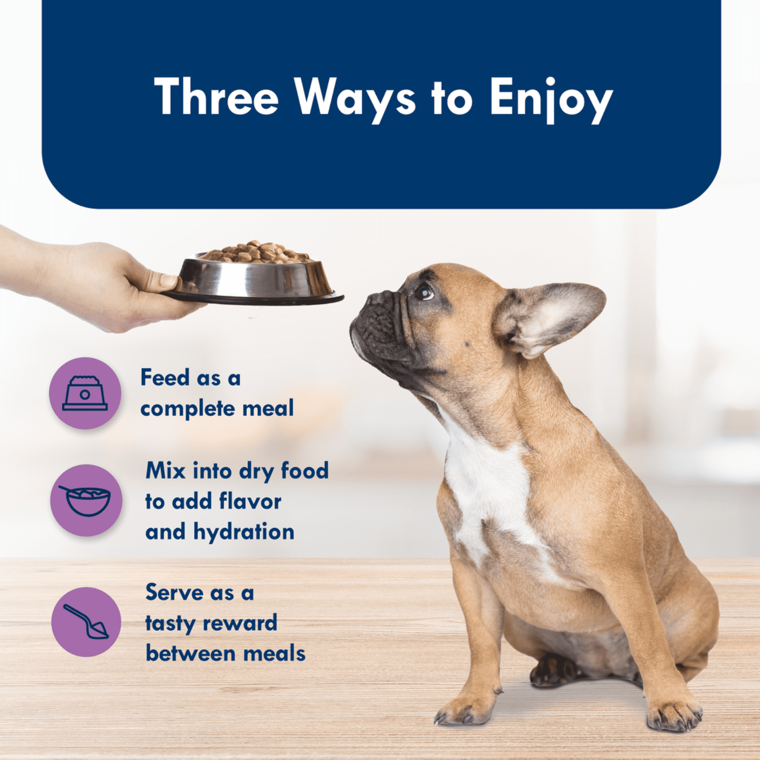 Blue Buffalo Delights Top Sirloin Flavor Pate Dog Food Trays, 3.5-oz, 99g