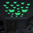 thumbnail image 2 of Mariposa Palo de pared Luz fluorescente Flor Palo de pared Bebé Guardería Dormitorio infantil Sala de juegos Pared TUNC Sencillez, 2 of 5