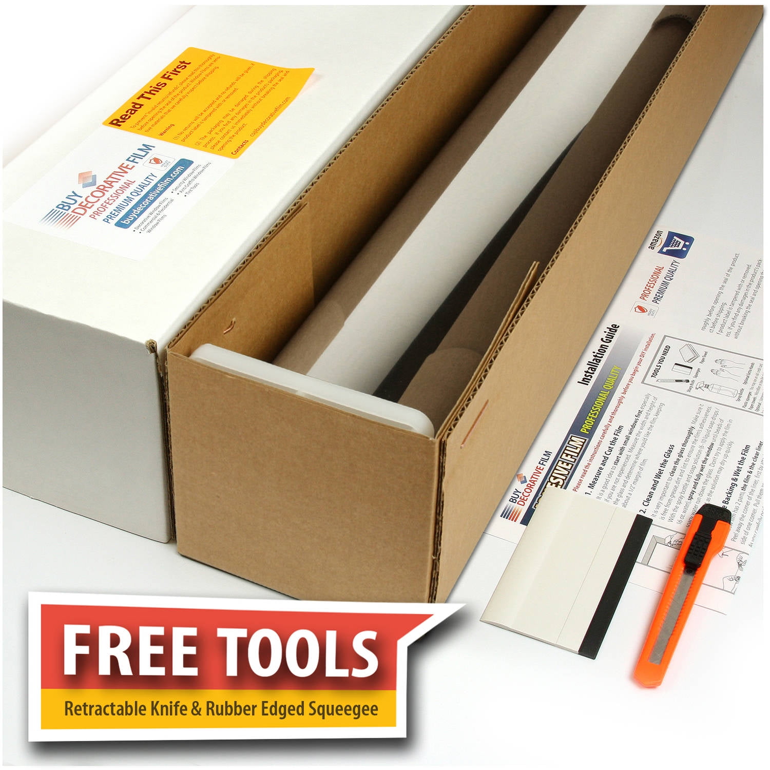 BDF S60 Transparent Heat Rejection & UV Cut Silver 60 (Light) Window Film 48in X 100ft