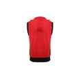 thumbnail image 3 of INSPIRE CHIC Men's Vest Hoodie Zip Up Sleeveless Drawstring Hooded Vest 36 Red, 3 of 7
