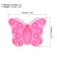 thumbnail image 2 of Paleta de pintura de 13 pozos, paquete de 5, paleta de pintura lavable, bandeja de pintura de plástico en forma de mariposa para acuarela, 2 of 5