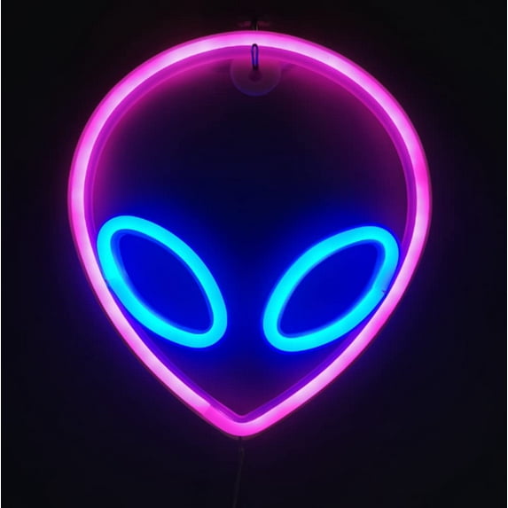 LINLIN Neon Sign,Wall Neon Sign Light LED Neon Night Lamp USB Battery Powered Led Neon Light Sign Bedroom Decor