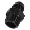 thumbnail image 3 of Conector recto de línea de combustible 6AN a 3/8NPT 6061?T6, conector adaptador de aluminio, accesorios negros para coche, 3 of 8