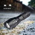 thumbnail image 5 of Flashlights, LED Flashlight - High Lumen, 5 Modes, Zoomable, Water Resistant, Handheld Light - Best Camping/Outdoor/Hiking/Flashlights/Gift-Giving/Emergency(Batteries Included), 5 of 7