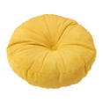 thumbnail image 3 of Almohada de almohada Meditación de muebles de muebles de refuerzo almohadilla de almohada redonda de almohada de almohada para la almohadilla para la Amarillo, 3 of 8