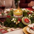 thumbnail image 4 of Tyidzon Christmas Scented Candles for Home, 1 Pc Christmas Tin Soy Wax Aromatherapy Candle with Dried Petals for Home, Perfect Holiday Gifts, 4 of 5
