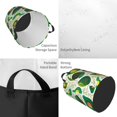 thumbnail image 2 of Fotbe Green Avocado Cesto de Ropa con Asas, Cesto Impermeable de Gran Capacidad, Bolsa de Lavado para Dormitorio, Cesto de Ropa con Ruedas y Asas-Small, 2 of 6