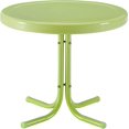 thumbnail image 6 of Crosley Furniture CO1001A-KL Griffith Retro Metal Outdoor Chair, Key Lime & CO1011A-KL Griffith Retro Metal Outdoor Side Table, Key Lime, 6 of 18