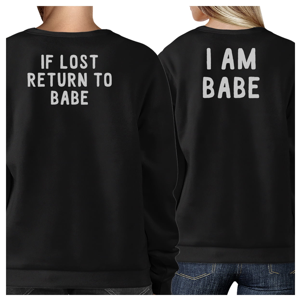 IF I LOST RETURN TO BABE Couple Matching HOODIES TOGETHER SINCE For Him and Her 