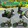 thumbnail image 4 of Wisairt Remote Control Truck,4WD Remote Control Toys Car for Kids Boys Girls Age 3 4 5 6 8-12 Birthday Gifts(Green), 4 of 9