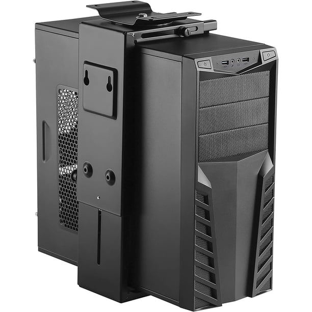 Soporte de computadora ajustable, se adapta a la mayoría de las cajas (cases) de computadora