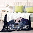 thumbnail image 4 of Hollow Knight anti-pilling, suave, ligera, esponjosa y acogedora de lujo para hogar y cocina – Perfecta para niños y adultos,110X70cm, 4 of 6