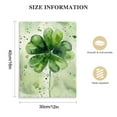 thumbnail image 2 of Nawypu  Watercolor Painting Of Shamrock Large St. Patrick's Day Canvas Art,Picture,Modern Art Artwork Wall Decor Dining Living Room Kitchen Decor, 2 of 5