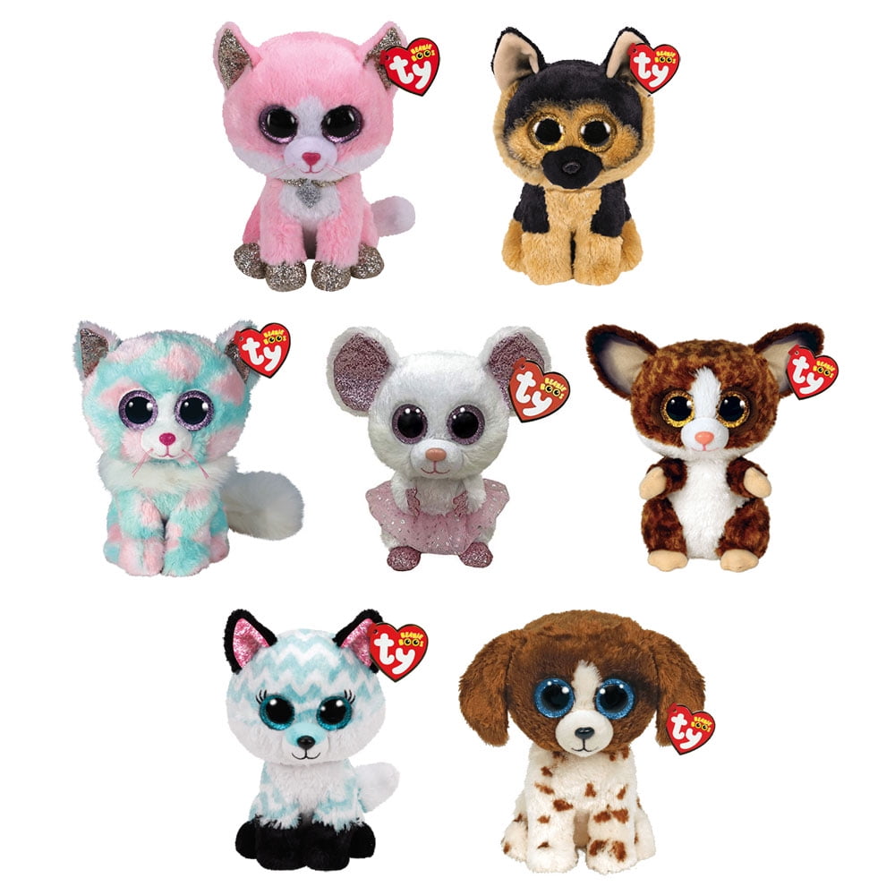 TY Beanie Boos SET of 7 Fall 2021 Releases (9 inch) (Fiona, Atlas