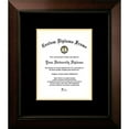 thumbnail image 2 of Campus Images LEGBS001810 8 x 10 in. Legacy Certificate Frame with Black & Silver Mats, Black, 2 of 4