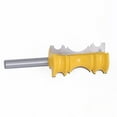 thumbnail image 5 of Large Elaborate Milling Cutter for Chair Rail Molding, Ideal Crown Molding Router Bit Woodworking Tool, 5 of 9