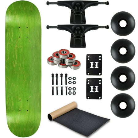 Moose Complete Skateboard Stain Green 8.0  With Black Trucks and Black Wheels price history on PriceWatchPro